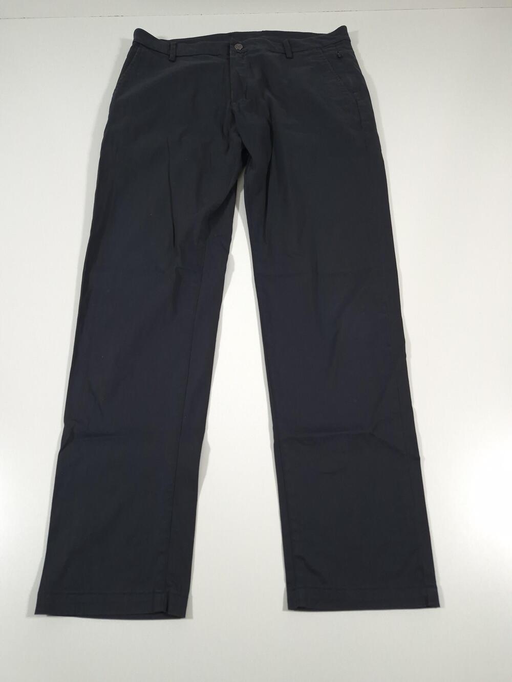 Birddogs Chino Pants Mens 34x32 Navy Lined Stretch Casual Travel Golf Workwear